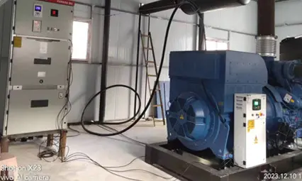 高压发电机组备用电源