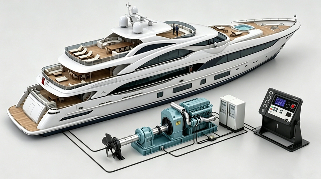 船用主机监控仪解决方案