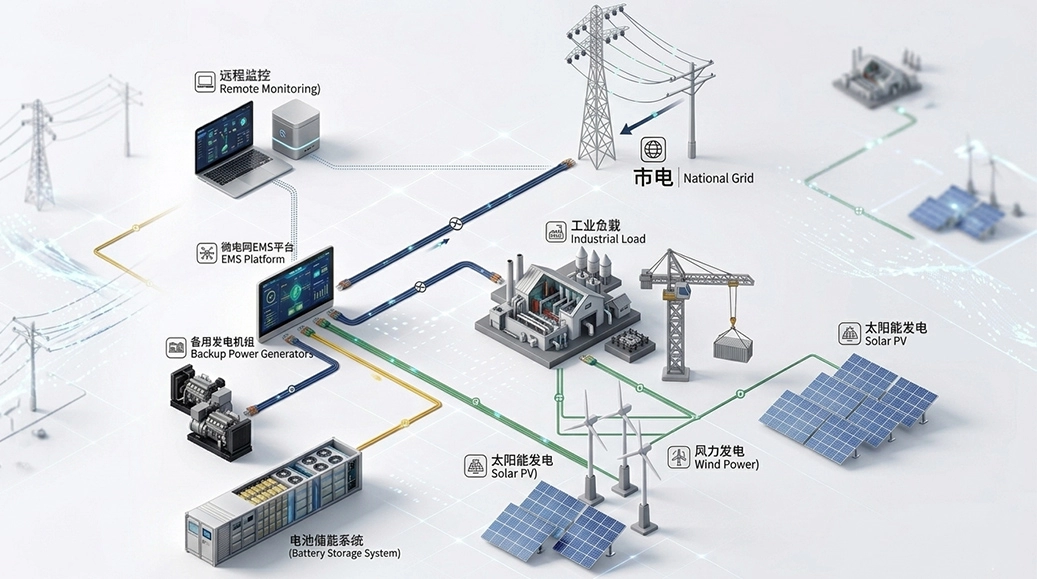 用户侧微电网场景